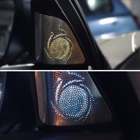 Светящиеся колонки для BMW F10/F11